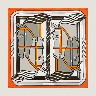 Quadrige II nano scarf 20 | Hermès Australia